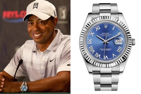 tiger woods rolex jewelry.